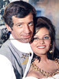 Photo Claudia Cardinale & Jean-Paul Belmondo - Cartouche 1962