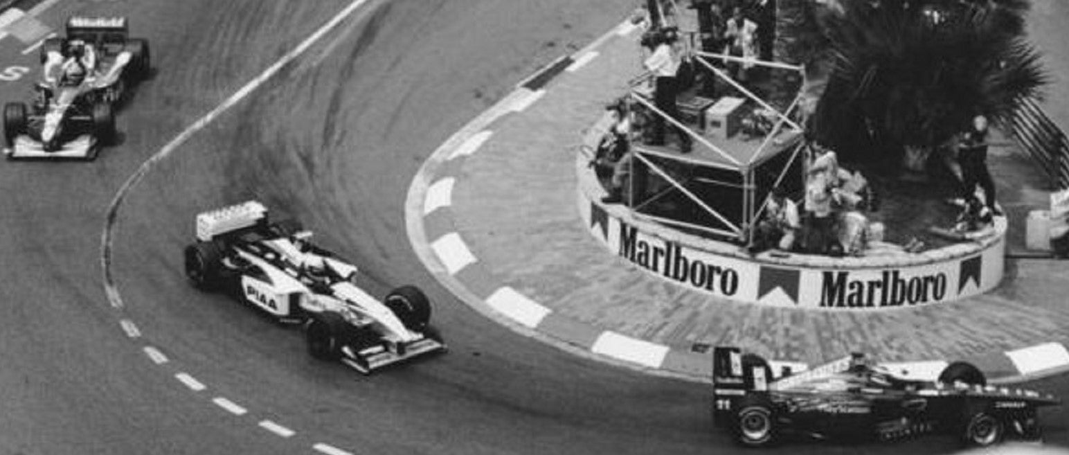 Photo Formule 1 – Grand Prix de Monaco 1997 – Virage Épingle du Fairmont – 15x20