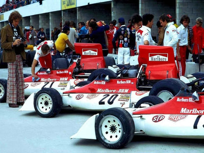 Photo Équipe BRM Marlboro - Watkins Glen International (1973) - 15x20