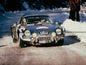 Photo Andruet & Biche – Alpine A110 – Rallye Monte-Carlo (1973) – Neige – 15×20