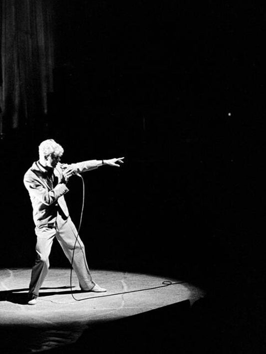 Photo David Bowie lors de sa tournée Serious Moonlight Tour en 1983 - 15 x 20