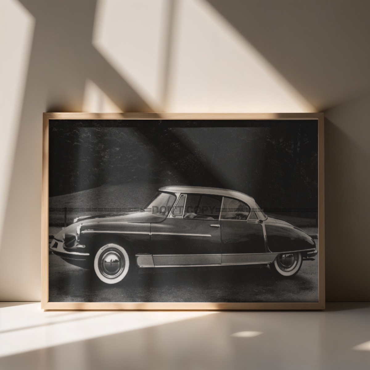 Photo Citroën DS 19 – Coupé Le Paris Chapron (1959) – Design Français – 15×20