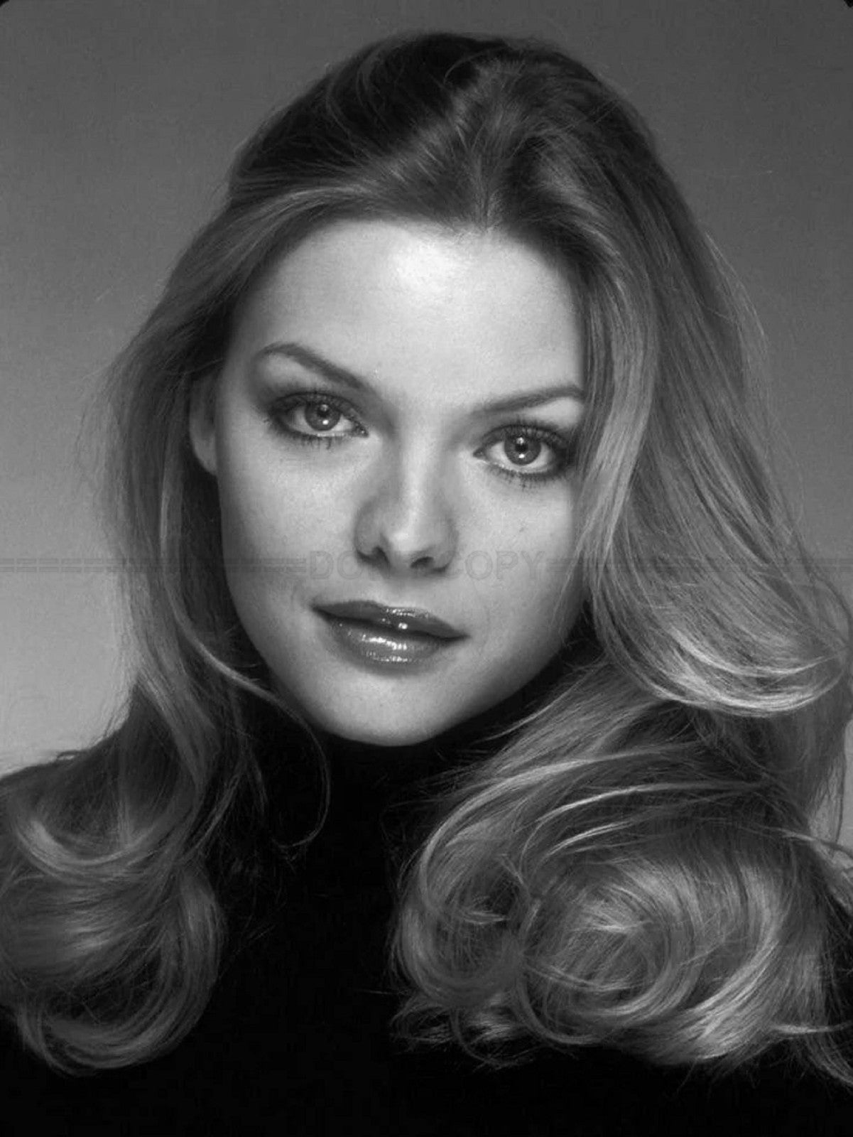 Photo Michelle Pfeiffer - Noir et blanc - 15x20