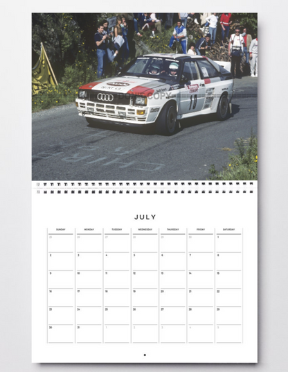 Photo Michèle Mouton – Audi Quattro A2 – Tour de Corse Rallye 1983 – 15×20