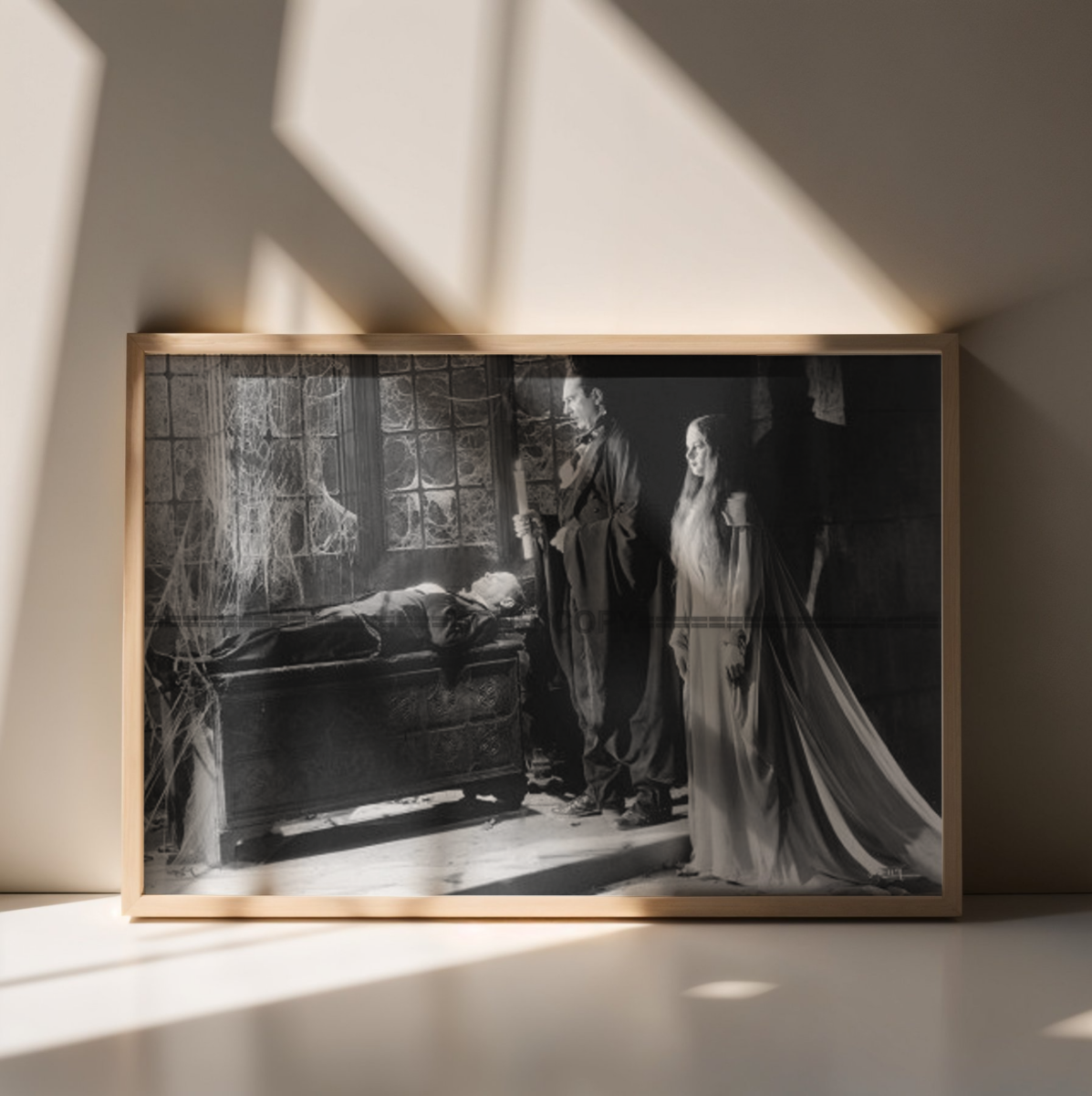 Photo Bela Lugosi – La Marque du Vampire (1935) – Scène Culte Gothique – 15×20