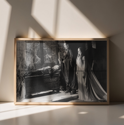 Photo Bela Lugosi – La Marque du Vampire (1935) – Scène Culte Gothique – 15×20