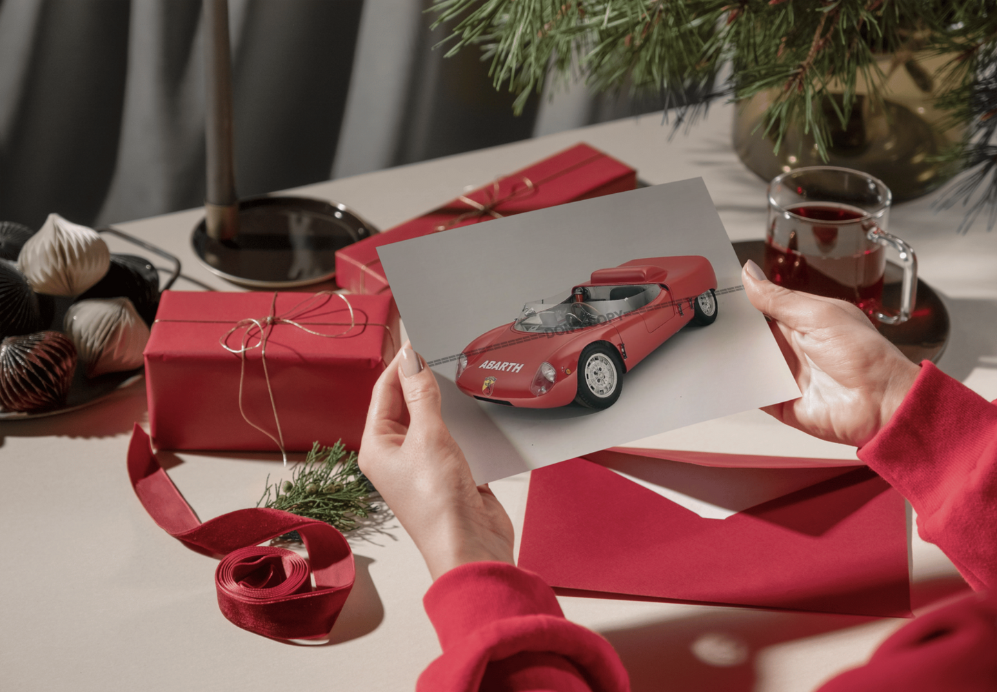 Photo Fiat Abarth 1000 Spider Sport – 131-MC – (1962) – Prototype Course – 15×20