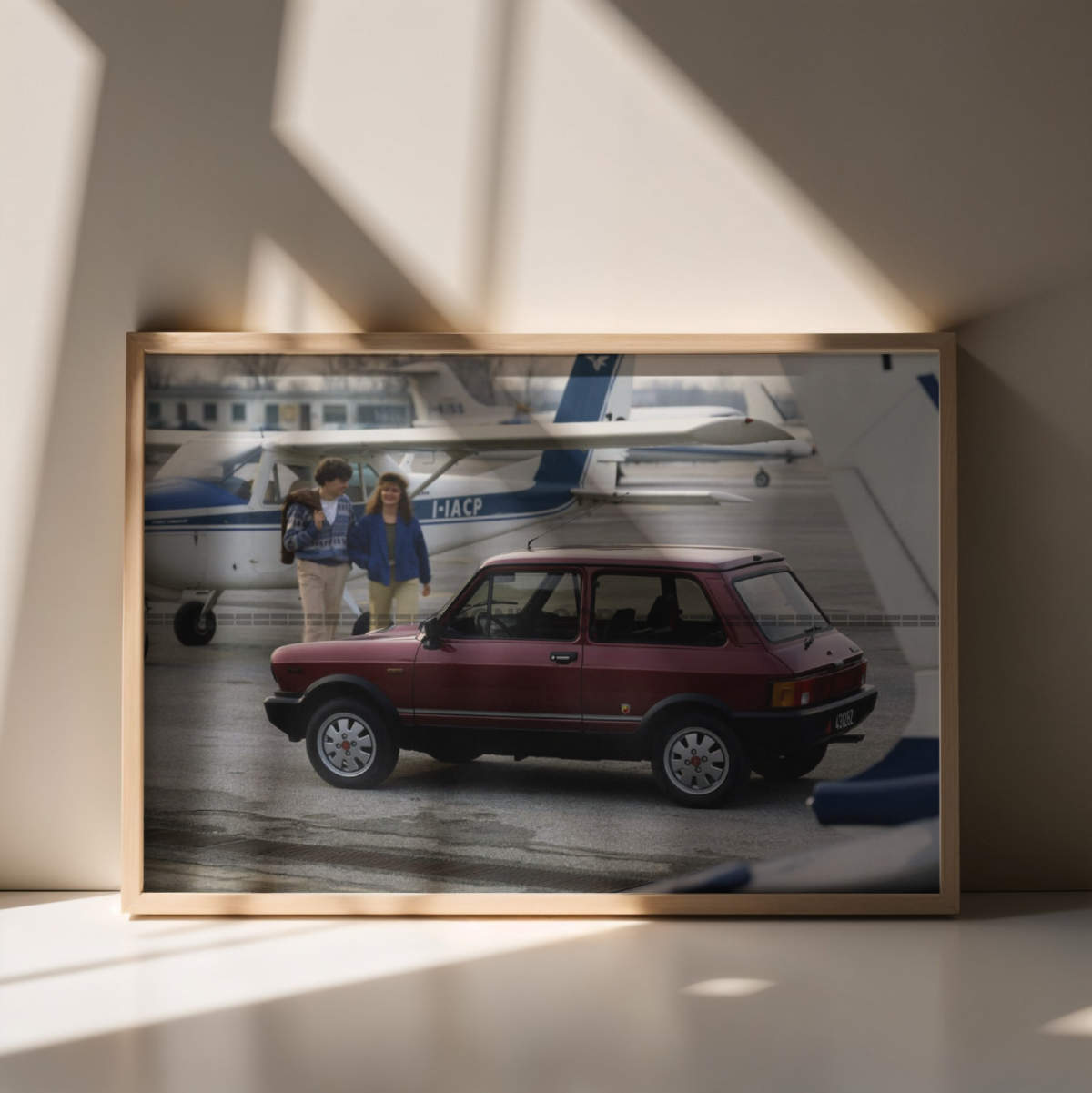Photo Autobianchi A112 Abarth – Citadine Sportive Italienne (1984–1985) - 15x20