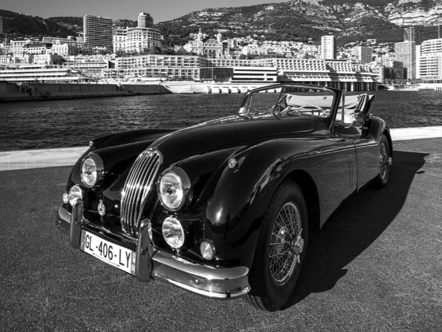 Photo Jaguar XK 140 - Face - 15x20