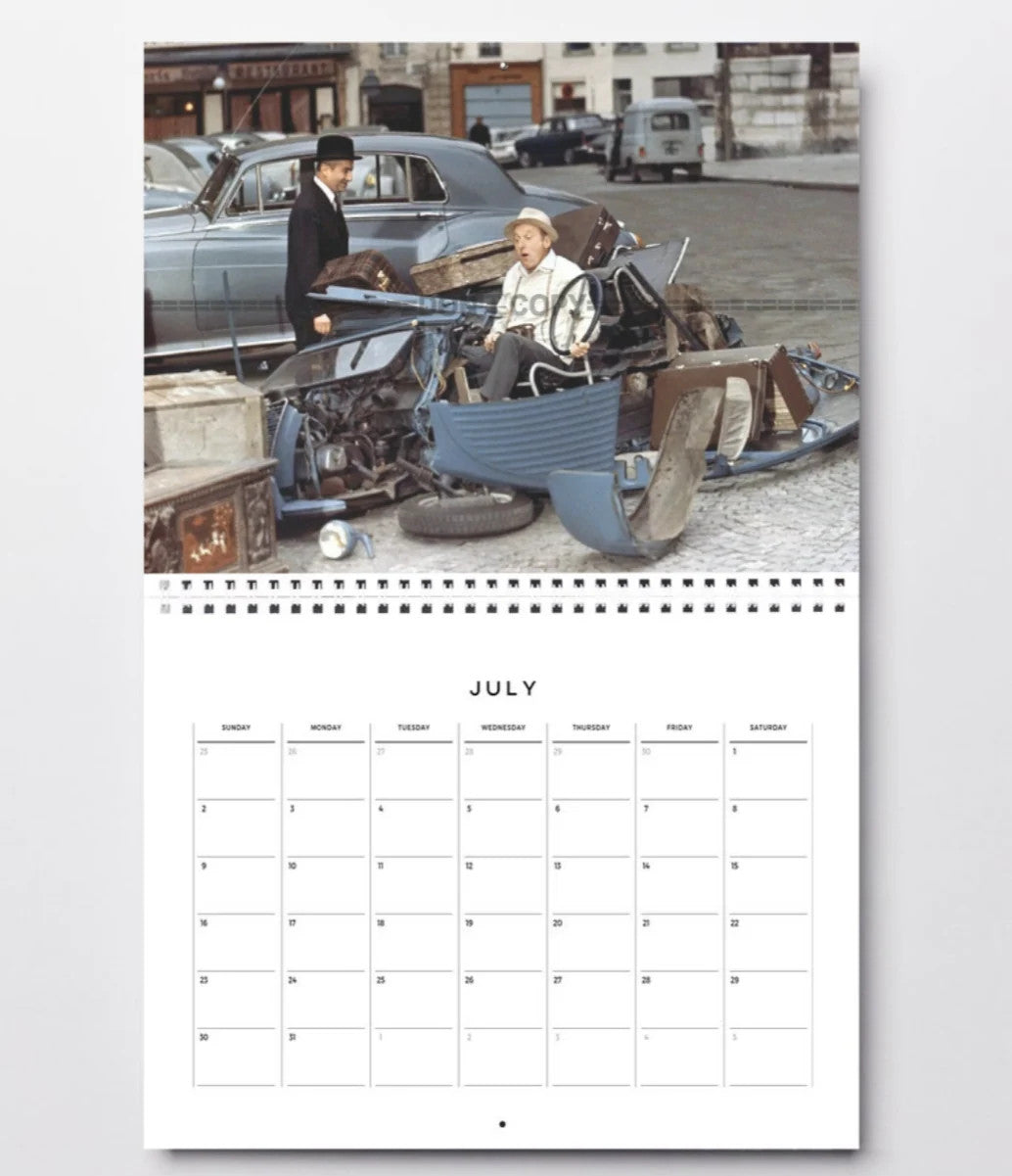 Photo Louis de Funès & Bourvil – Le Corniaud (1965) – Scène Culte Cinéma – 15×20
