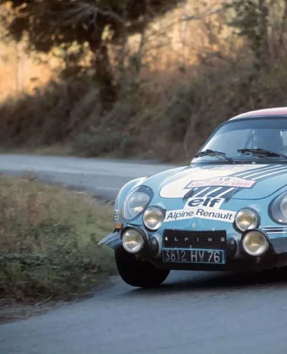Photo Jean-Pierre Nicolas – Alpine A110 1800 – Tour de Corse Rallye 1974 – 15×20
