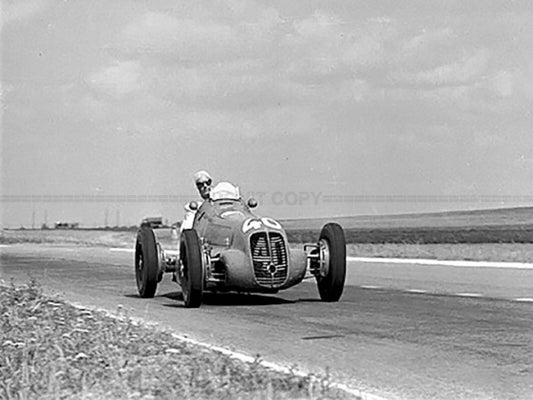 Photo Christian Kautz - Maserati 4CL - Grand Prix de Reims (1947) - 15x20