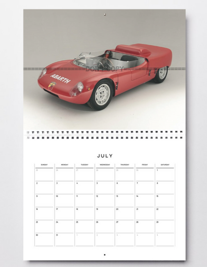Photo Fiat Abarth 1000 Spider Sport – 131-MC – (1962) – Prototype Course – 15×20