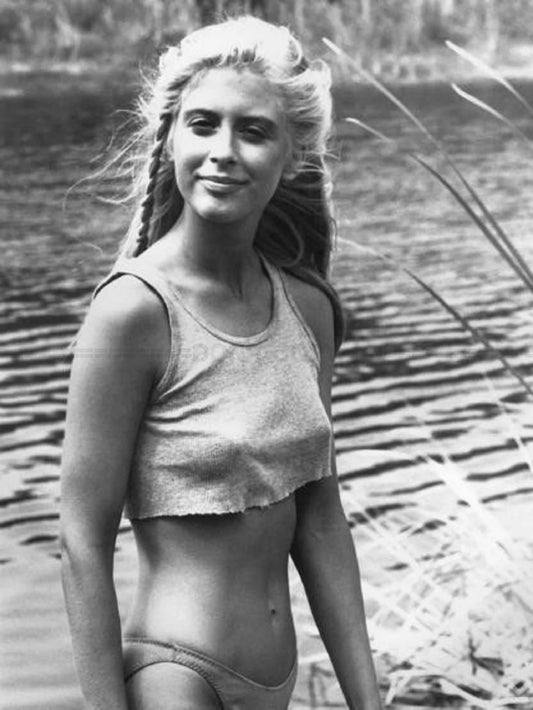 Photo Helen Slater - The Legend of Billie Jean (1985) - Noir et blanc - 15×20