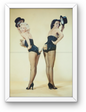 Photo Encadrée Marilyn Monroe & Jane Russell - Gentlemen Prefer Blondes - 15x20