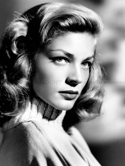 Photo Lauren Bacall - Noir et blanc - 15×20