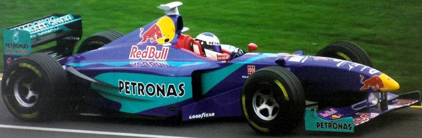 Photo Jean Alesi – Sauber C17 – Grand Prix F1 Melbourne 1998 – Formule 1 – 15×20